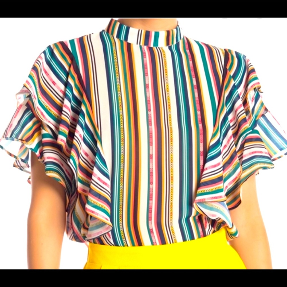Jealous tomato multi color shirt size large